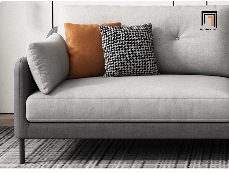 ghế sofa phối màu xám