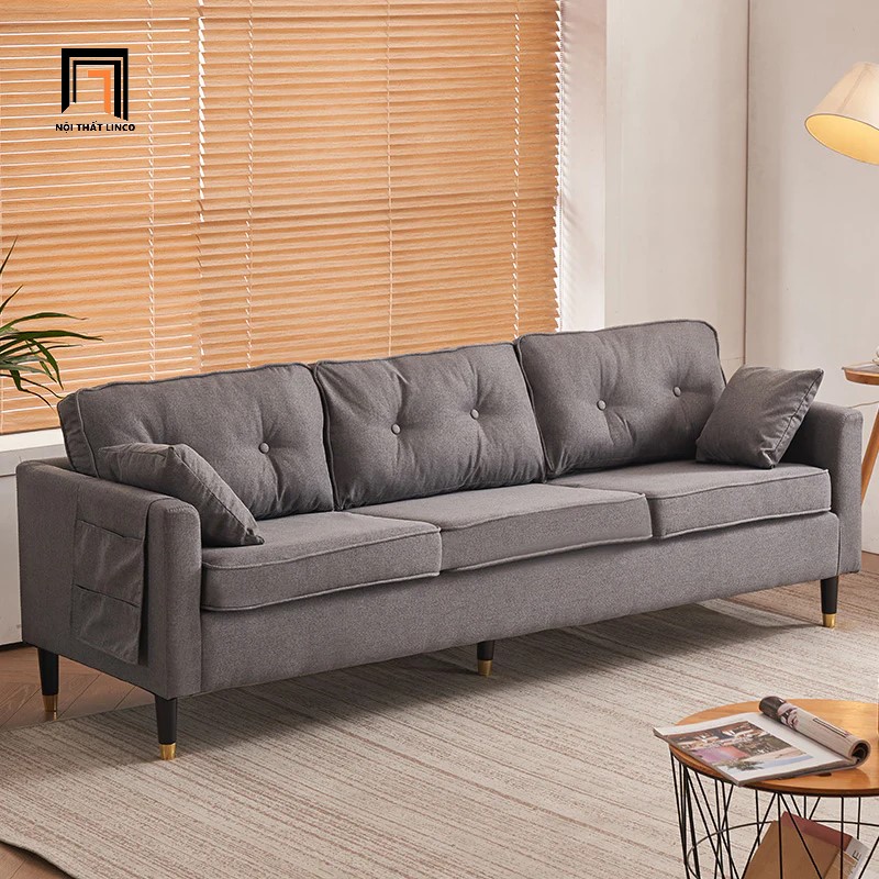 sofa băng xám đậm