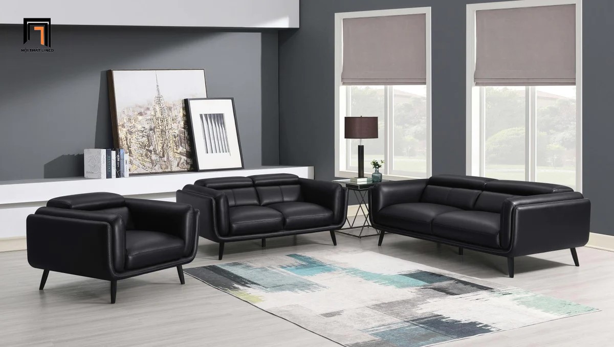 bộ ghế sofa da