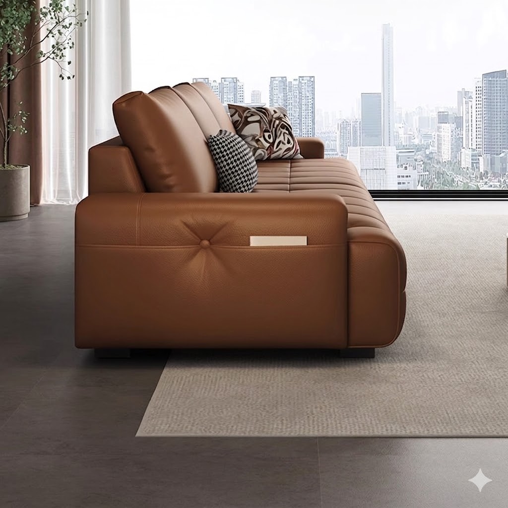 sofa bọc da