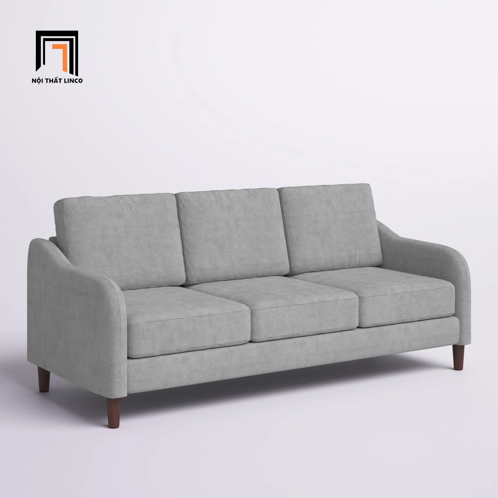 sofa băng xám trắng