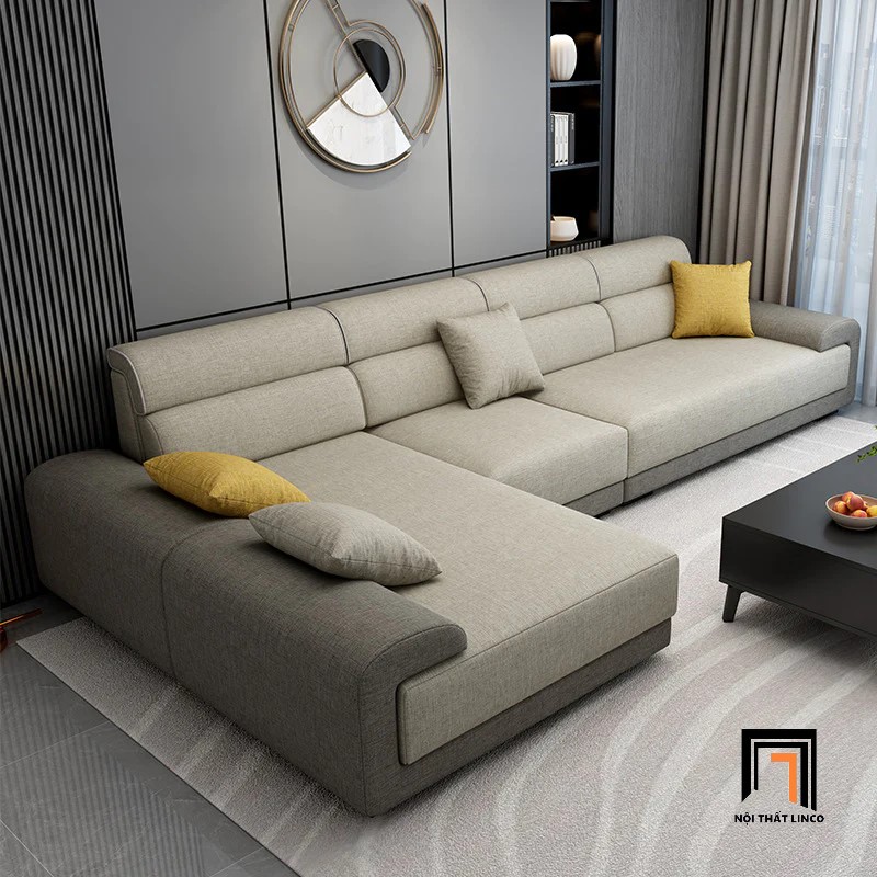 sofa góc vải nỉ