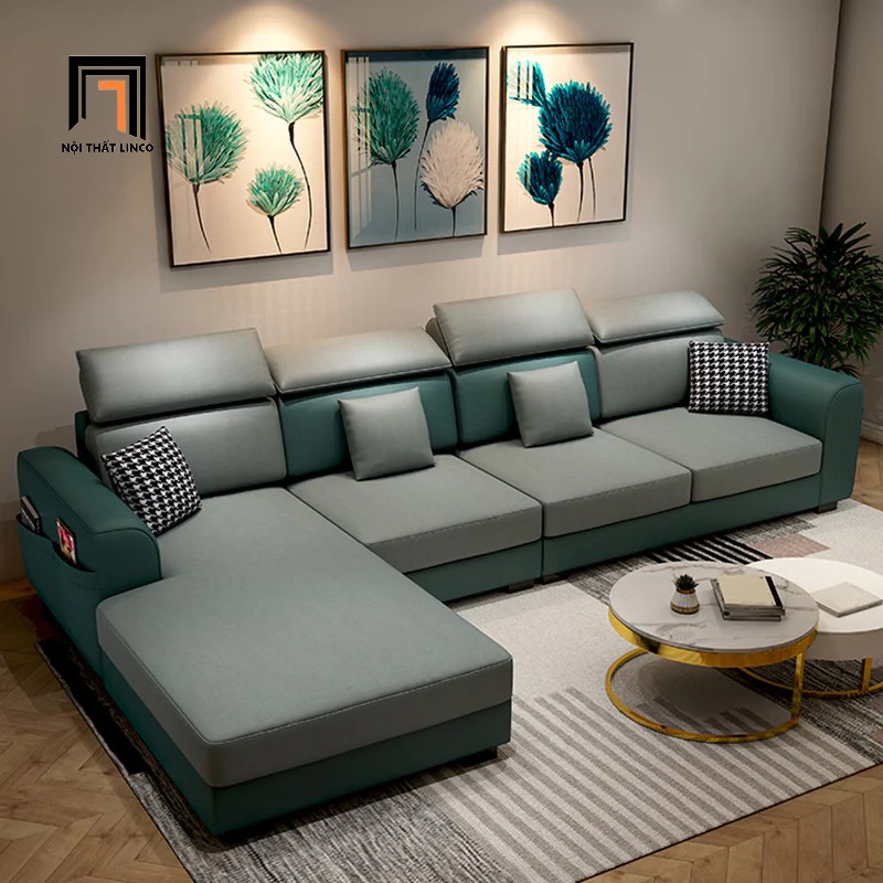 bộ ghế sofa da