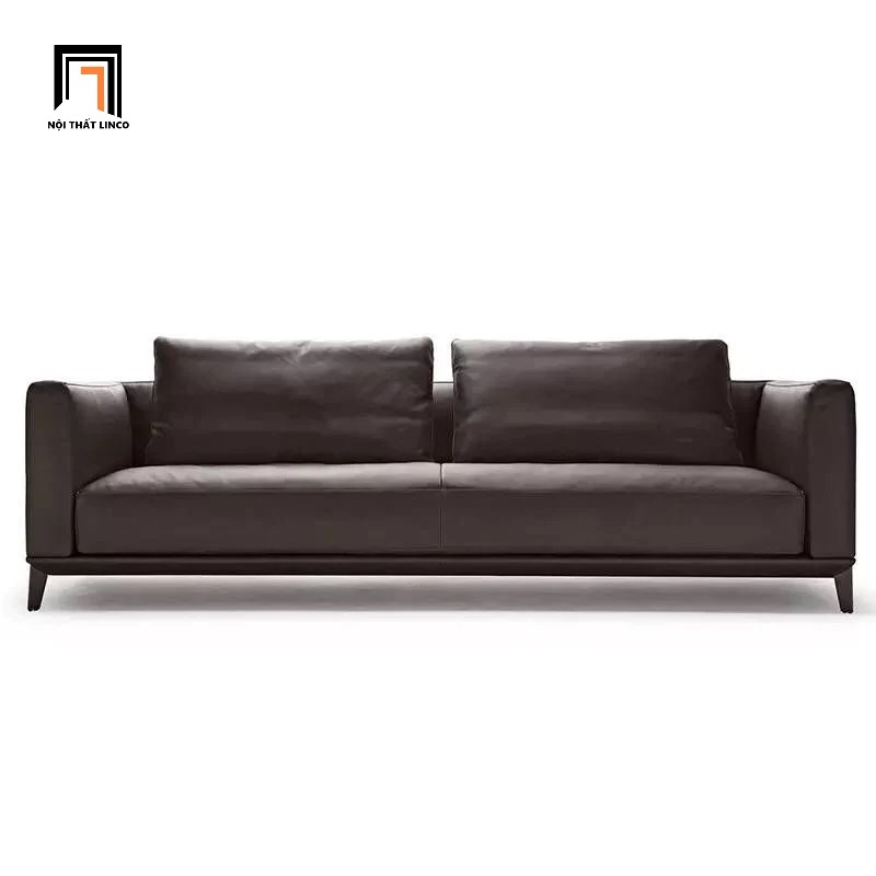 sofa băng da công nghiệp