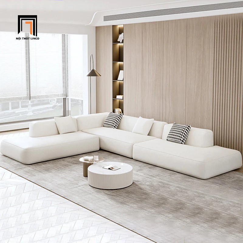 sofa chữ L diện tích lớn
