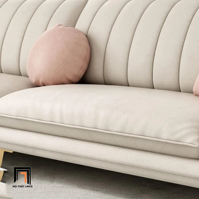 sofa trắng kem