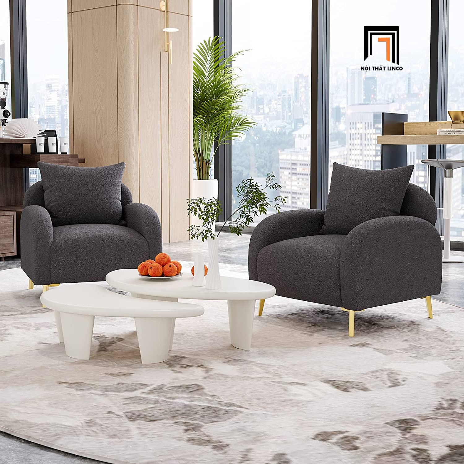 sofa đơn xinh xắn