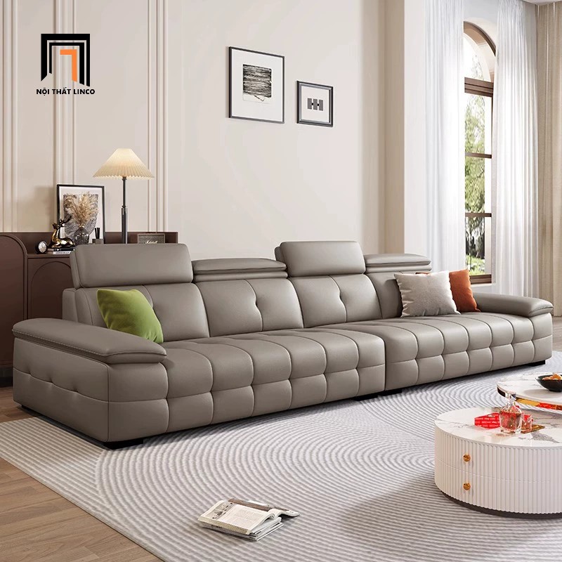 ghế sofa băng da 3m