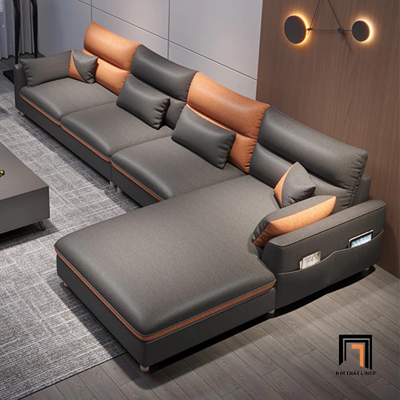 sofa da công nghiệp