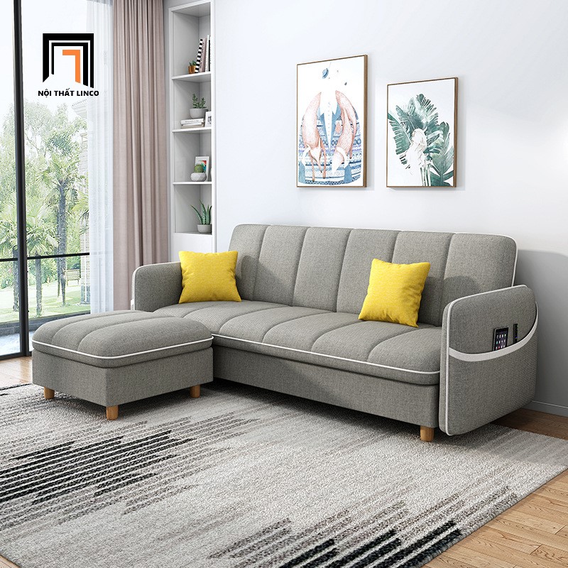 bộ ghế sofa màu xám