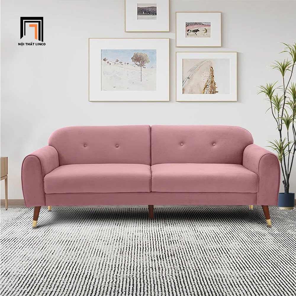 sofa văng vải nhung