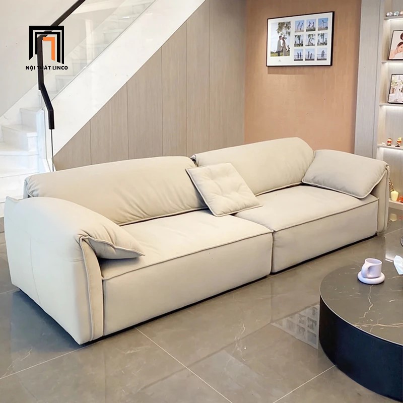 sofa băng da cao cấp