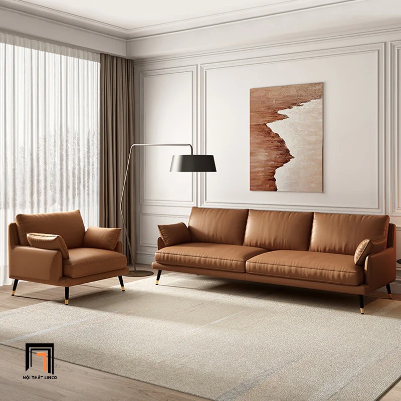 bộ ghế sofa da