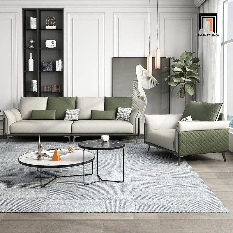 bộ ghế sofa da