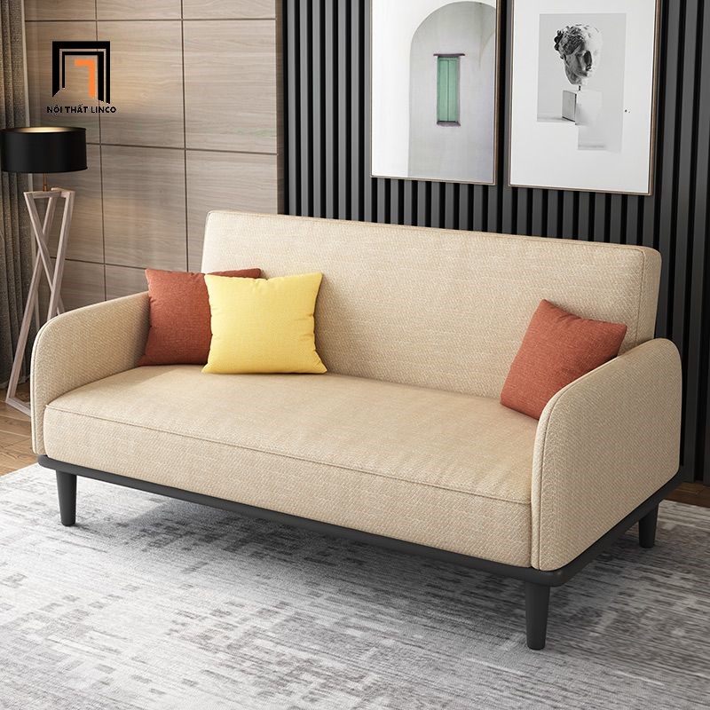 sofa giường màu kem