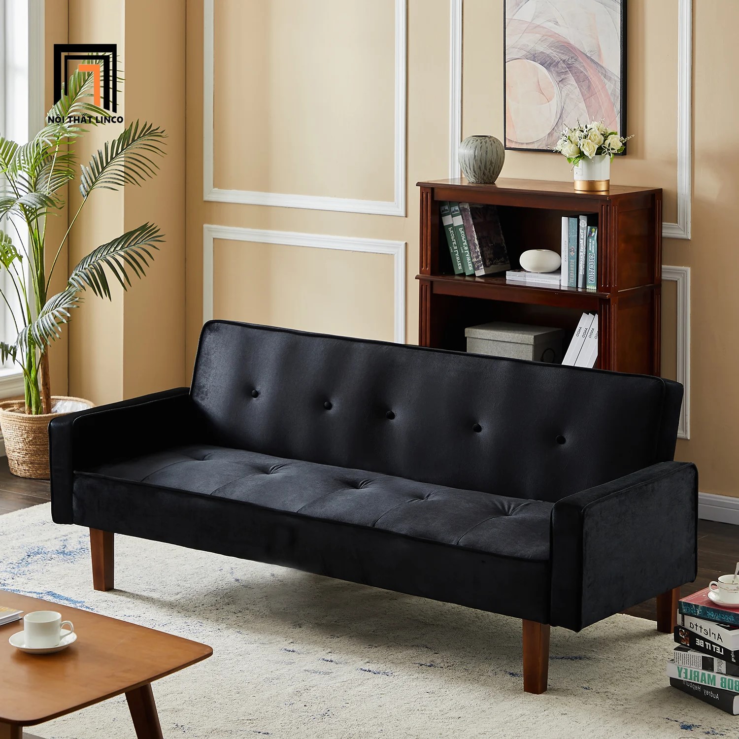 ghế sofa màu đen