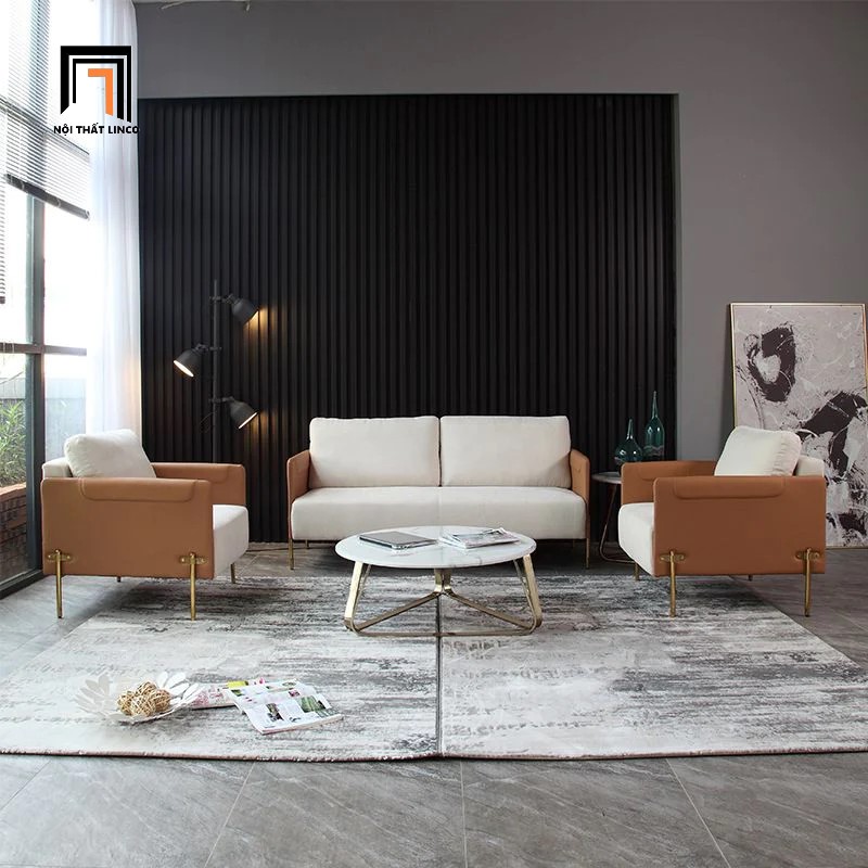 bộ 3 ghế sofa văn phòng