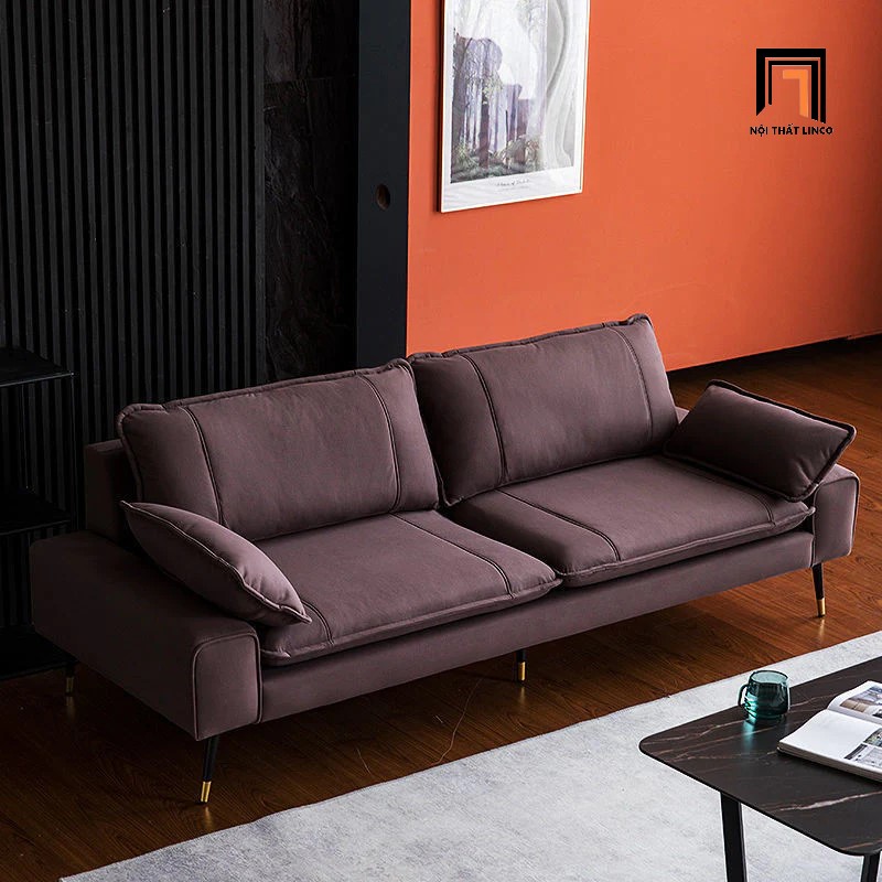 sofa băng chân inox