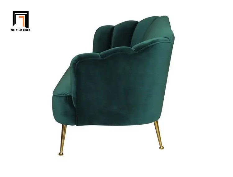 sofa xanh lá
