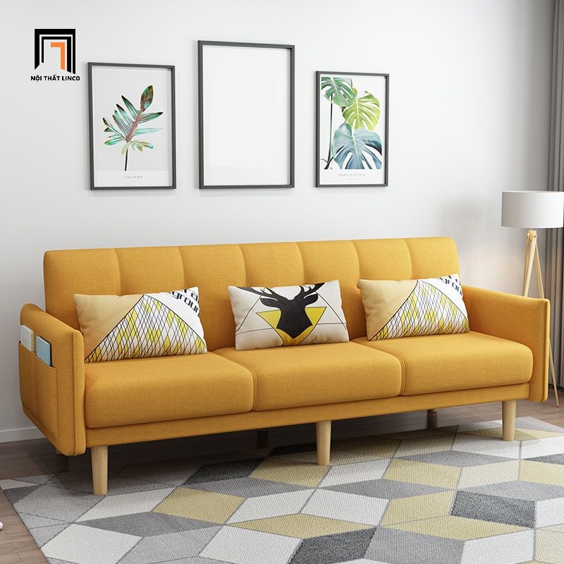 ghế sofa vàng chanh