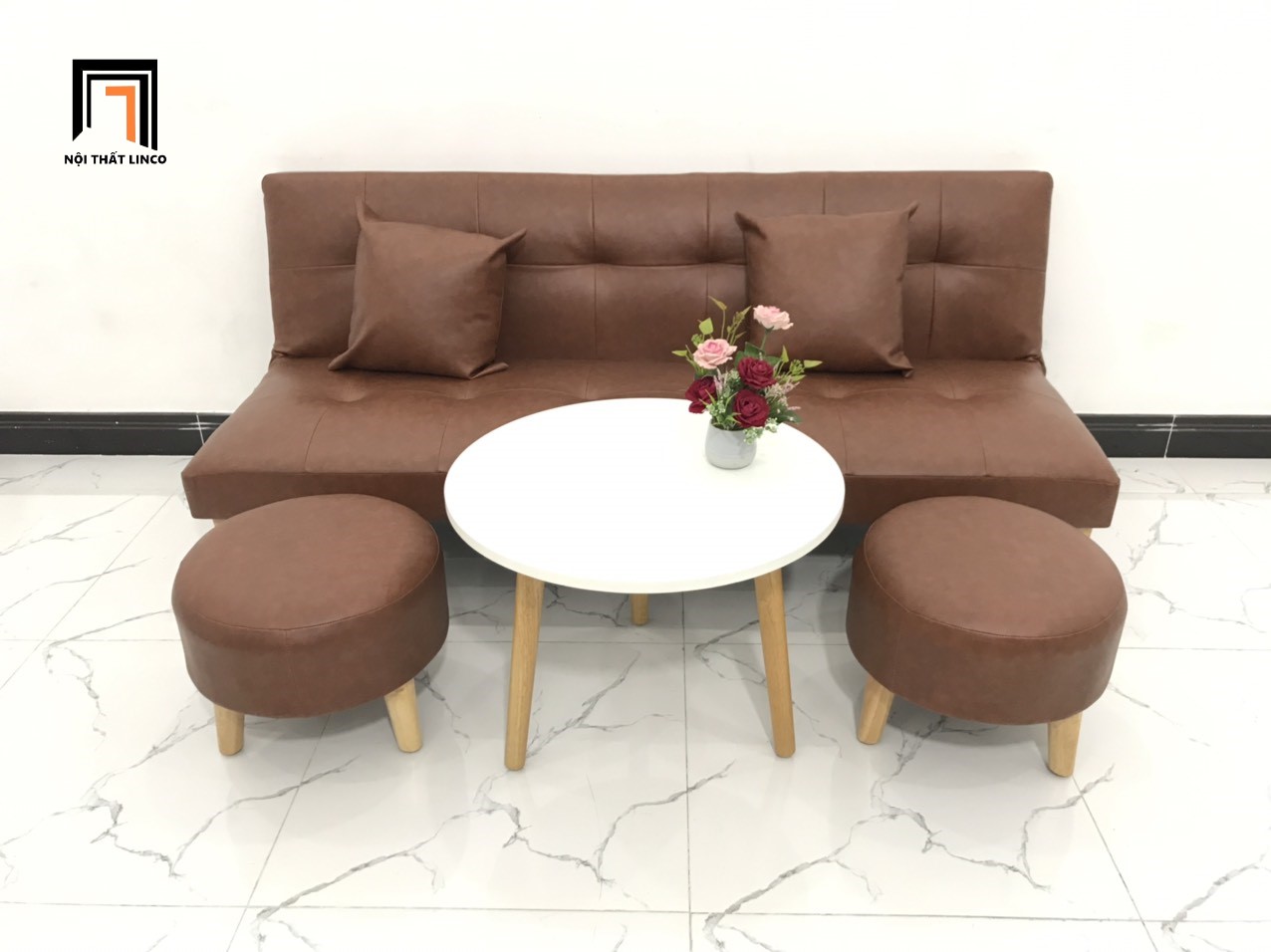 sofa da công nghiệp