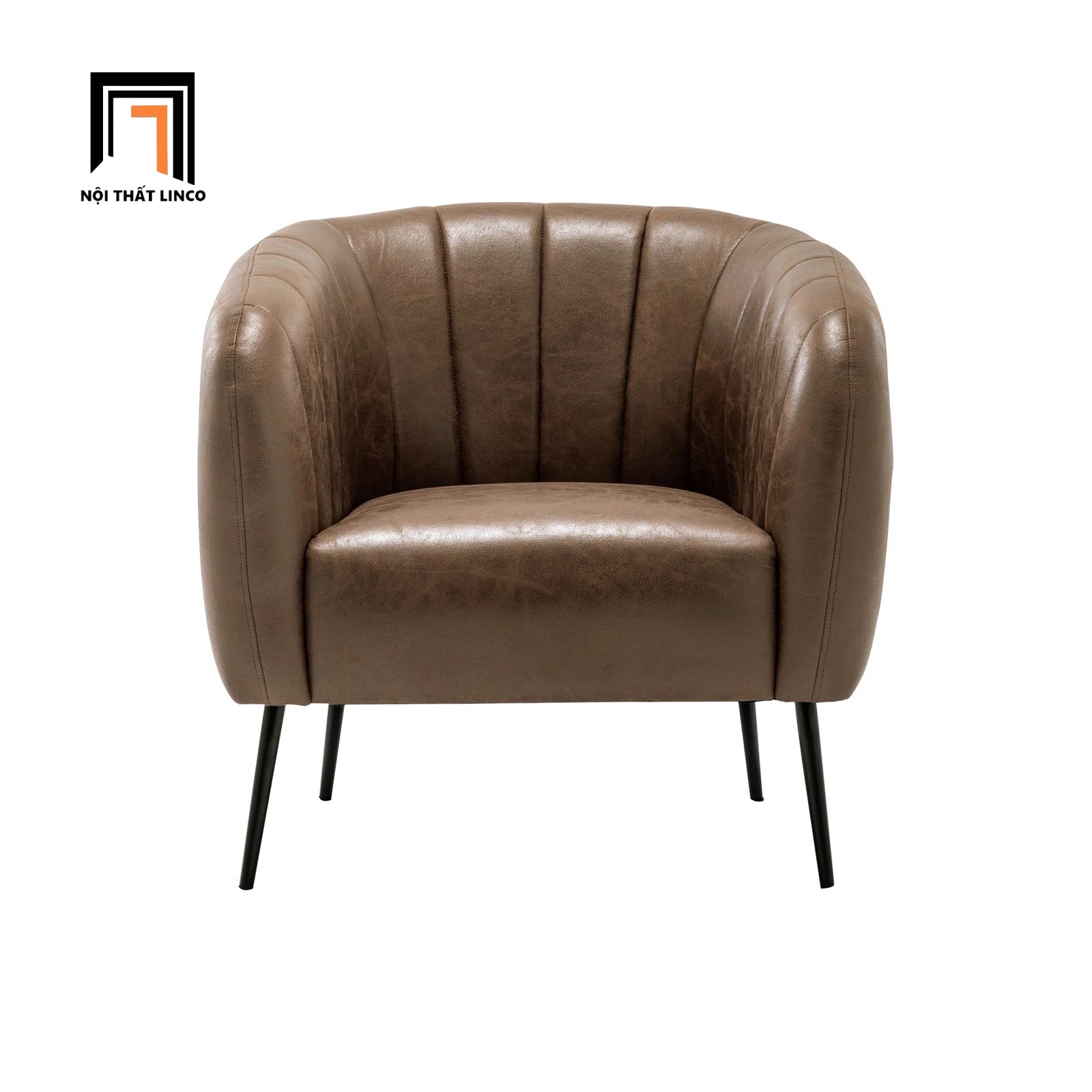 sofa đơn da công nghiệp