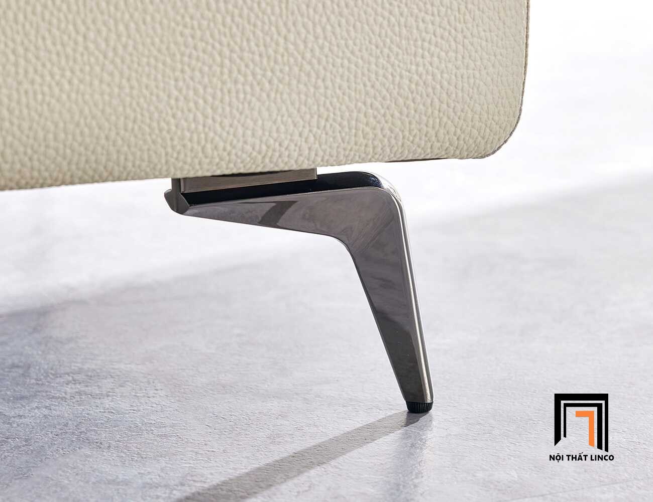 ghế sofa chân inox