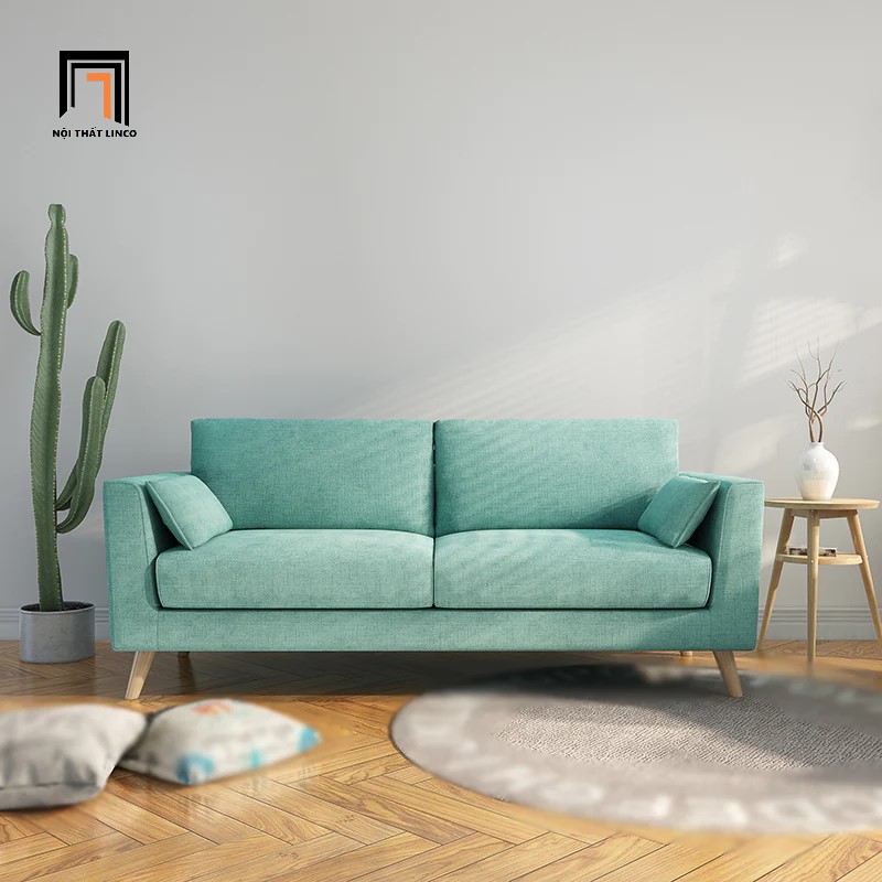 sofa băng xanh ngọc