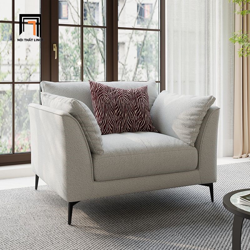 sofa đơn vải nỉ giá rẻ