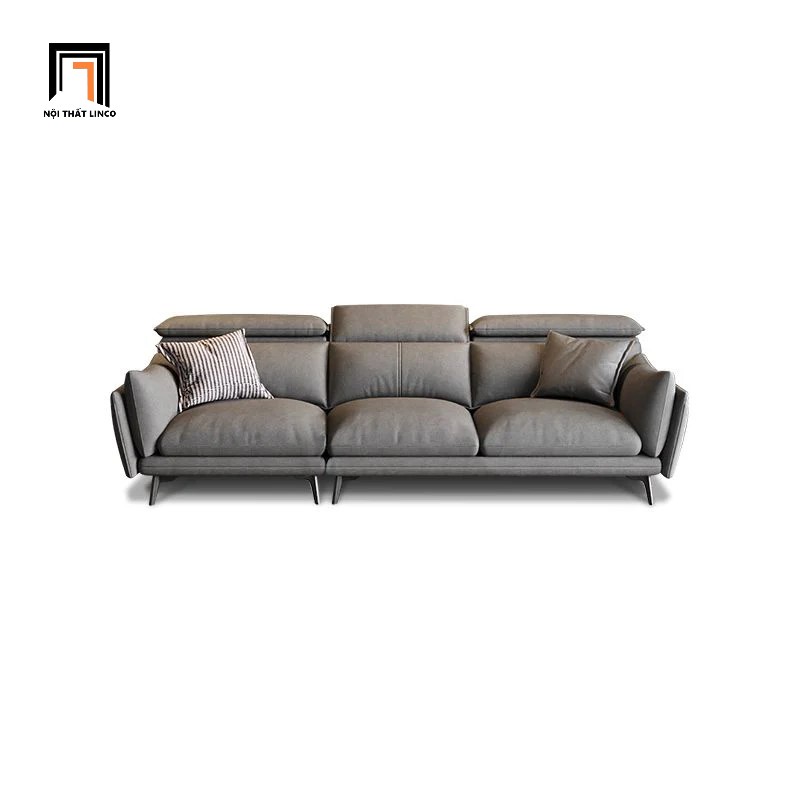 ghế sofa vải nỉ xám đậm