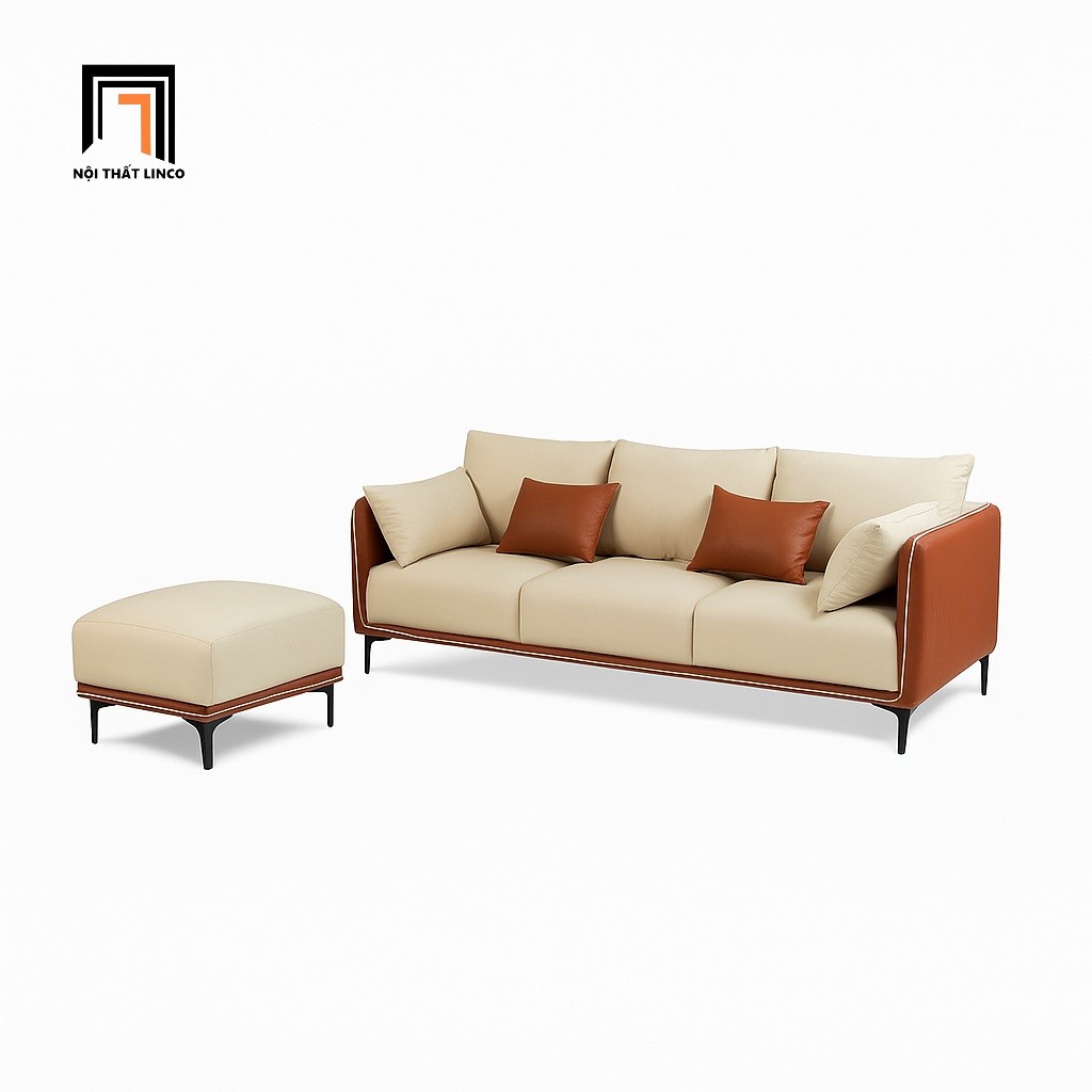 sofa băng da 2m