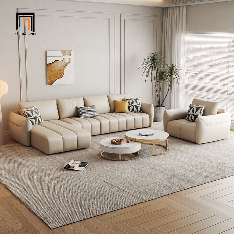 bộ ghế sofa da