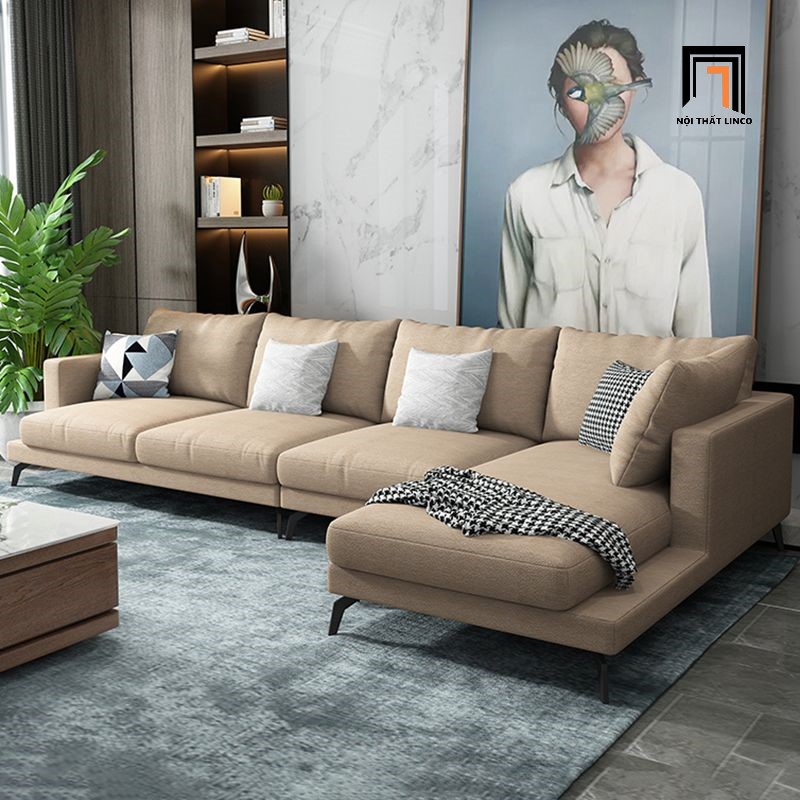 sofa góc vải nỉ