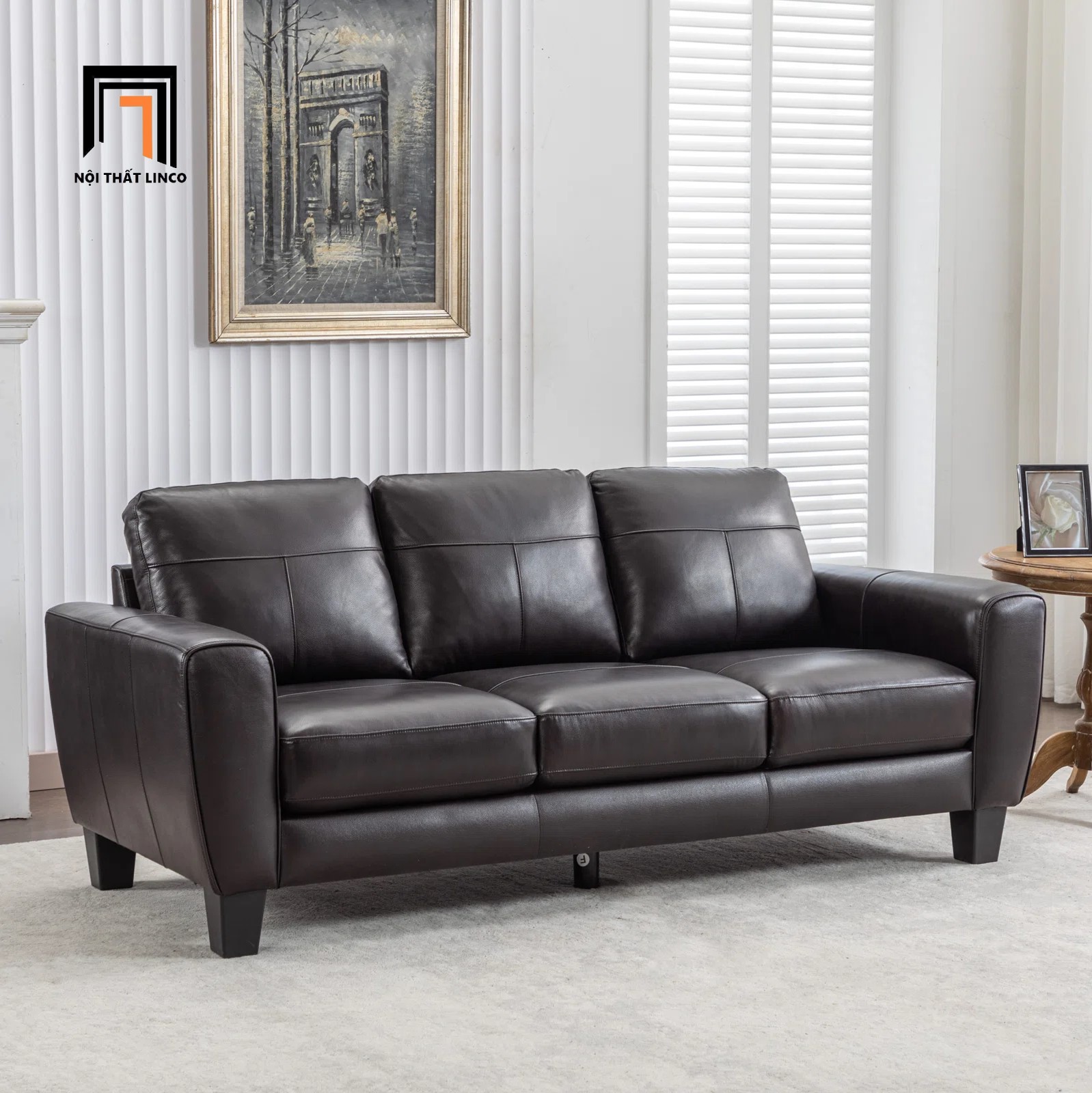 ghế sofa băng 3 nệm ngồi