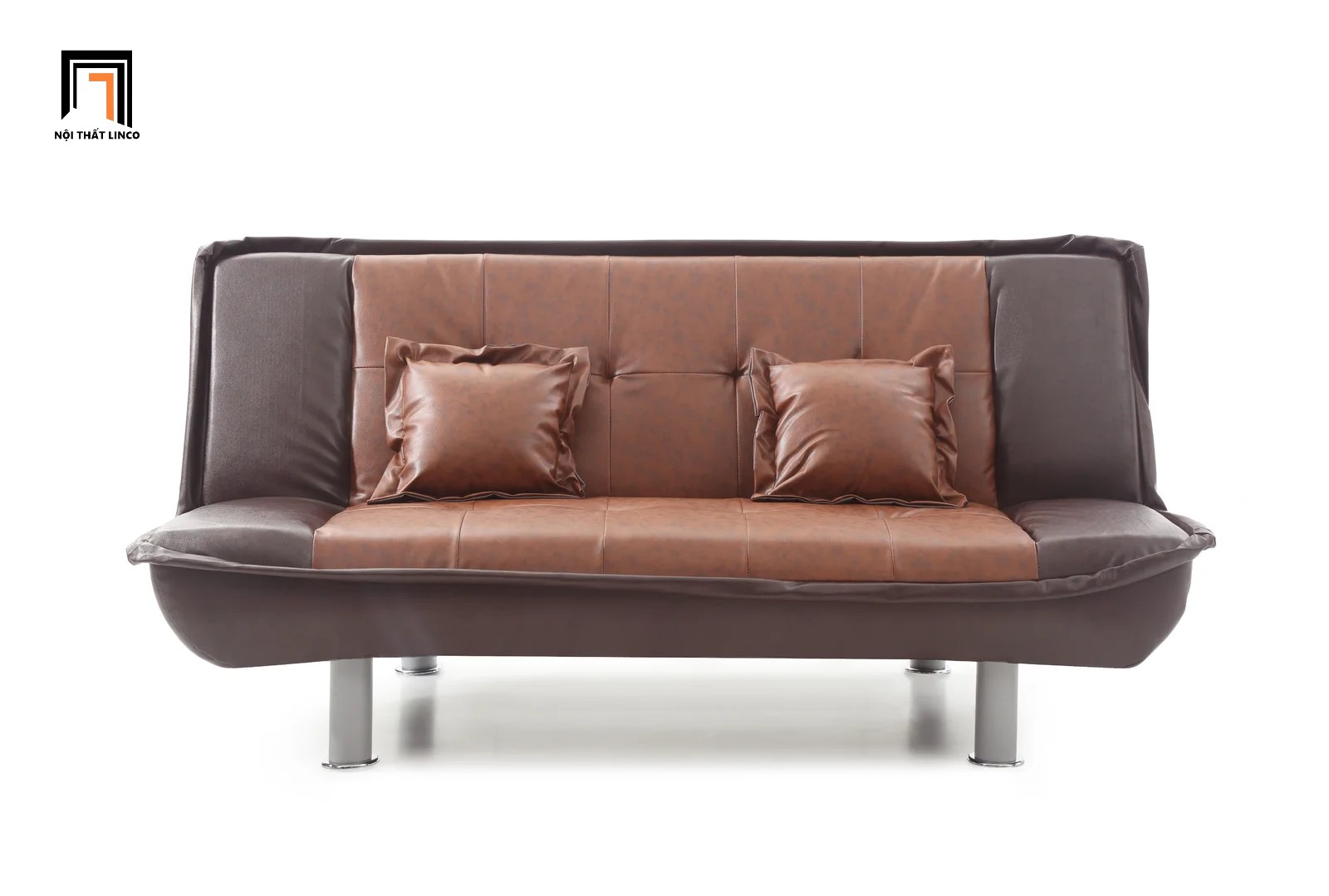 sofa giường bọc da