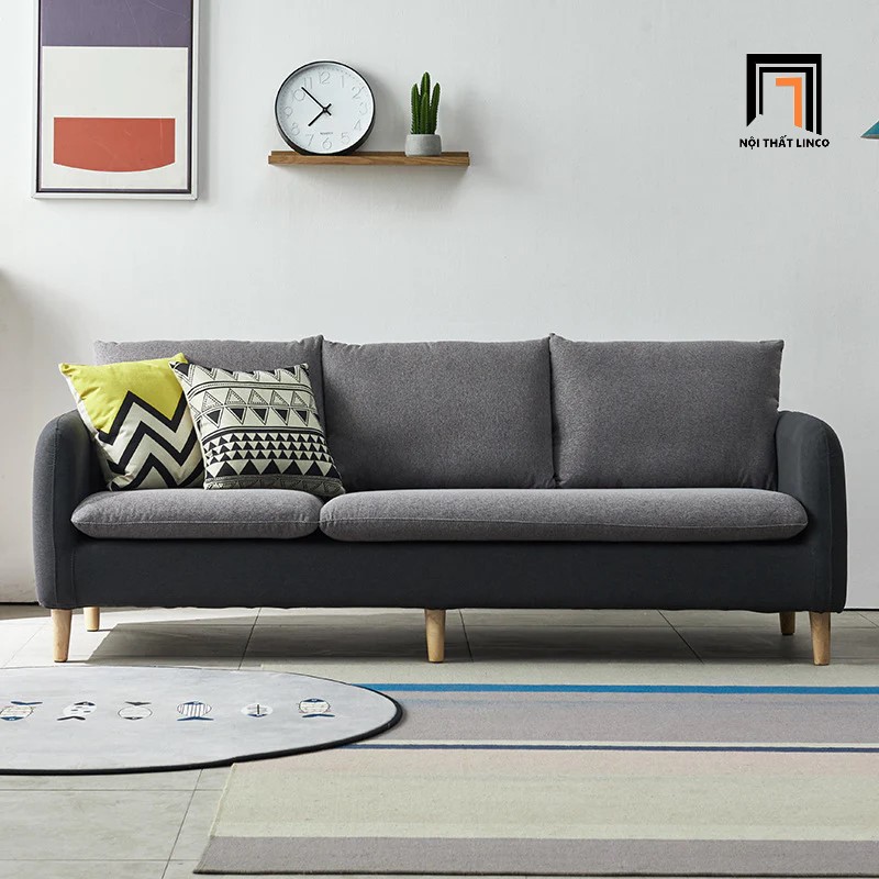 sofa xám đậm