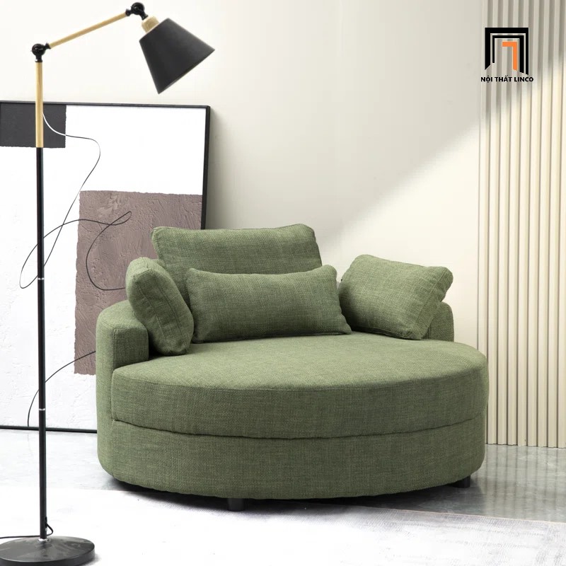 sofa đơn tròn phòng khách