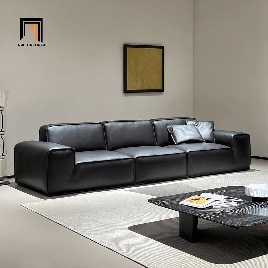 ghế sofa băng da cao cấp