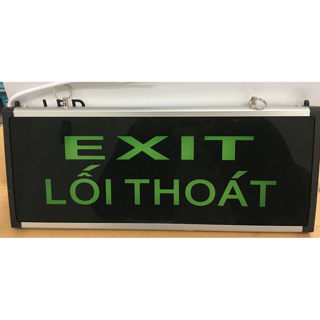 ĐÈN EXIT THOÁT HIỂM LOẠI 2 MẶT CHỮ EXIT KHÔNG KIÊM ĐỊNH