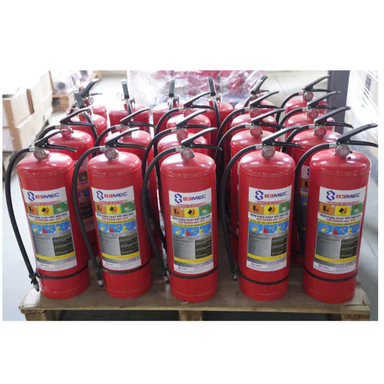 Bình chữa cháy Bột abc 4kg CỦA BỘ QUÔC PHÒNG