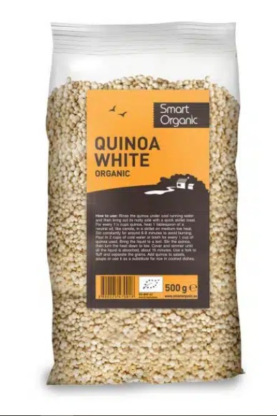 Quinoa trắng hữu cơ 500gr - Smart Organic