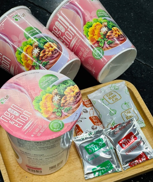 Bún lứt dạng ly - Vị Rau củ hạt ngũ cốc