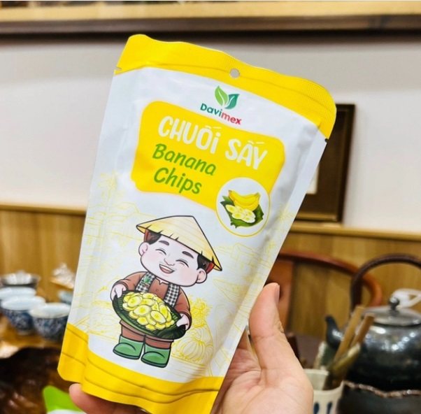 Chuối sấy giòn – DAVIMEX