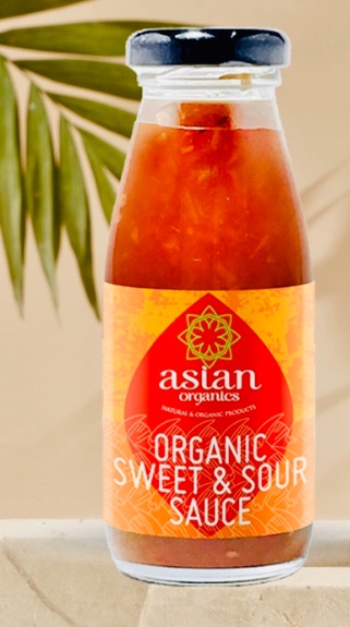 Tương ớt chua ngọt không cay hữu cơ 280ml - Asian Organics