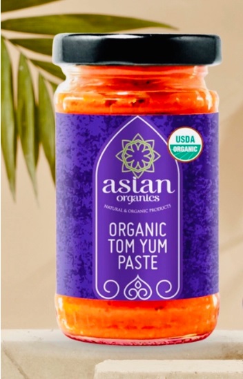 Sốt tomyum hữu cơ 120gr - Asian Organics