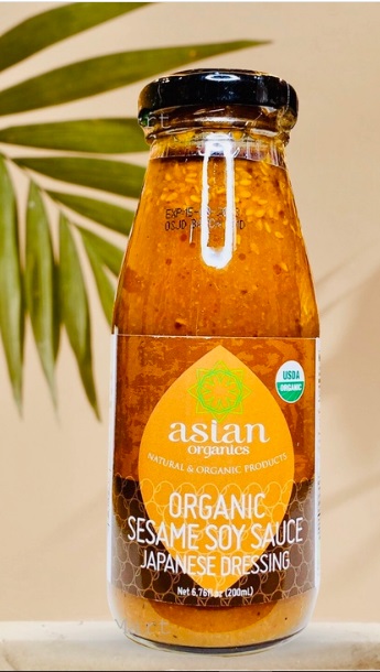 Sốt mè rang kiểu Nhật hữu cơ 200ml - Asian Organics