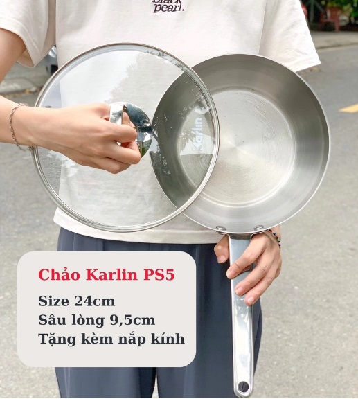 Chảo chiên xào sâu lòng Karlin PS55
