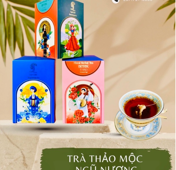 Trà Thảo Mộc Ngũ Nương - Lục Lam