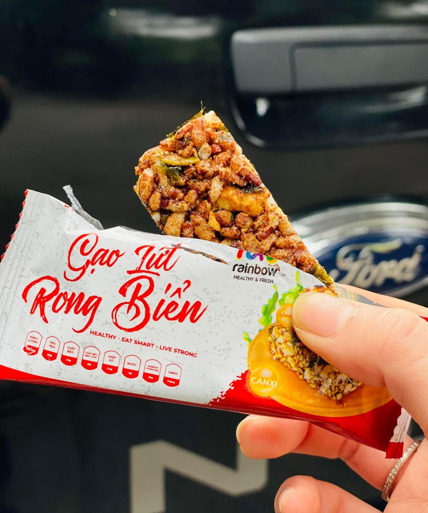 Bánh hạt gạo lứt rong biển 160gr