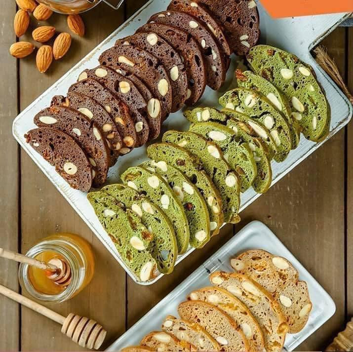 Bánh biscotti mix 3 vị 200gr